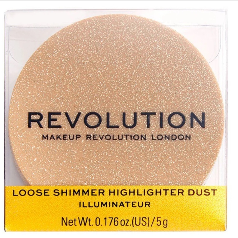 Makeup Revolution Loose‎ Shimmer Highlighter Dust – Rose Quartz